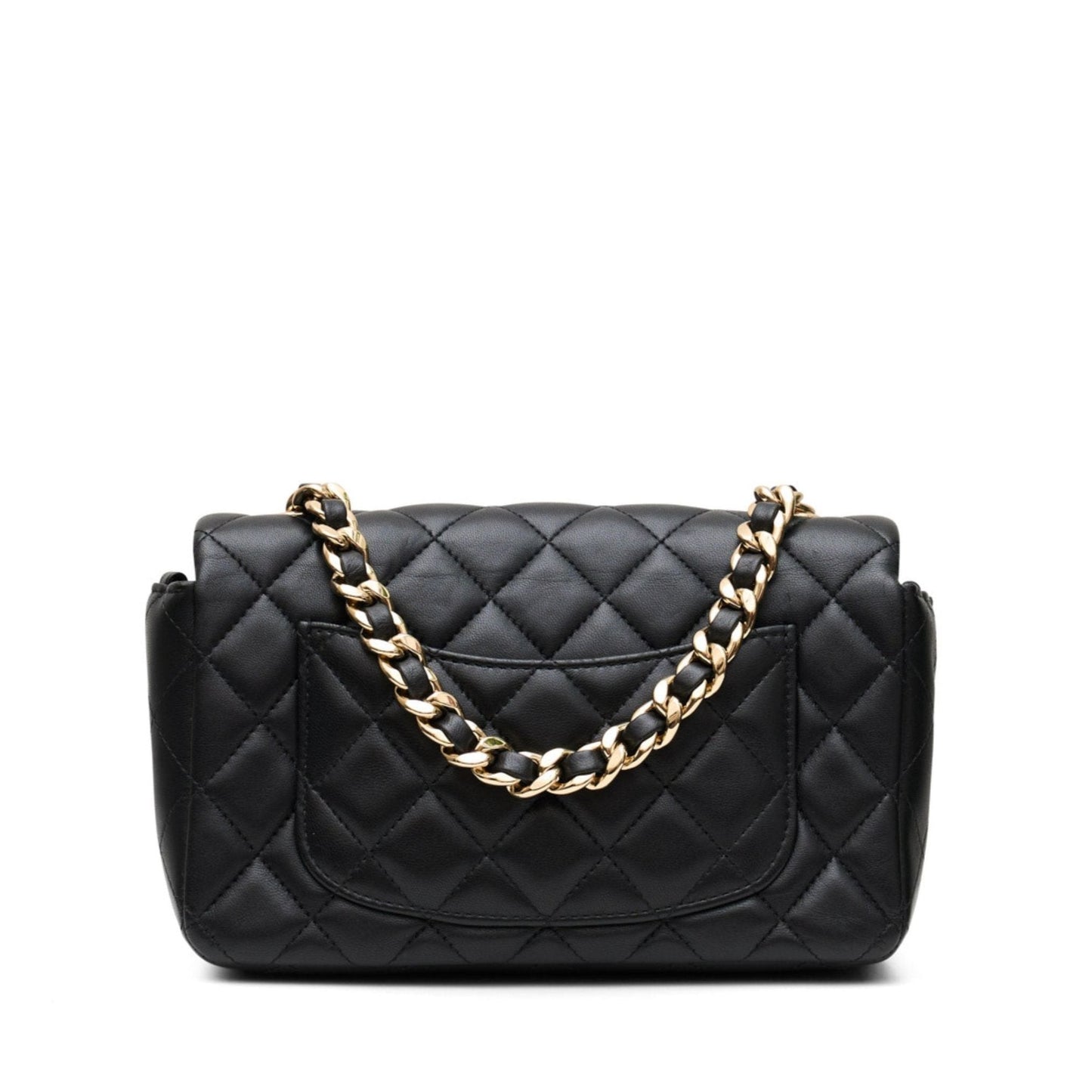 Mini Coco Charms Flap Bag Black