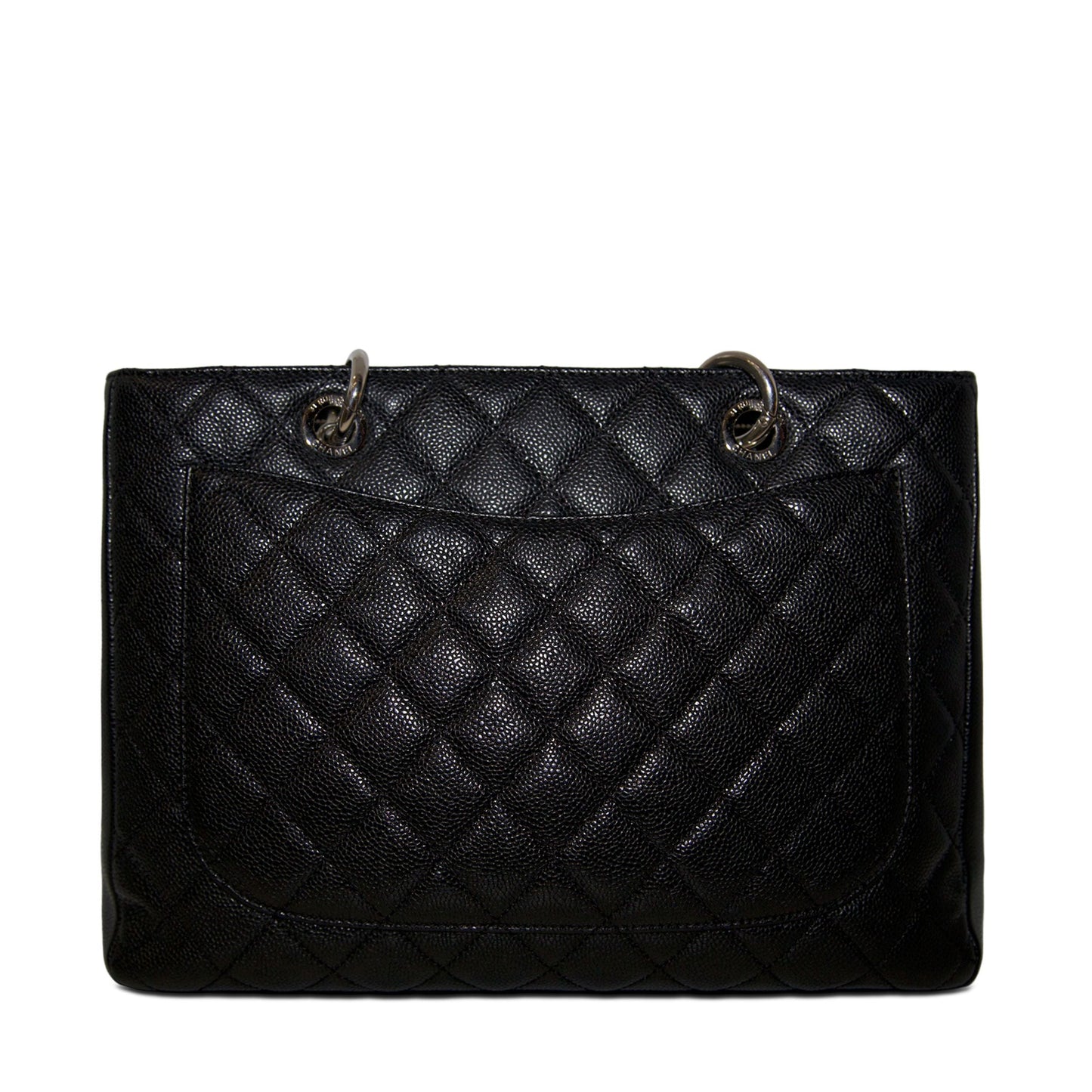 Grand Shopping Tote Black PHW