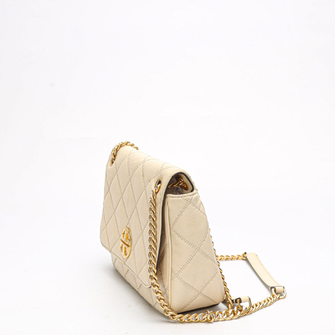 Tory Burch Kira White Crossbody Bag