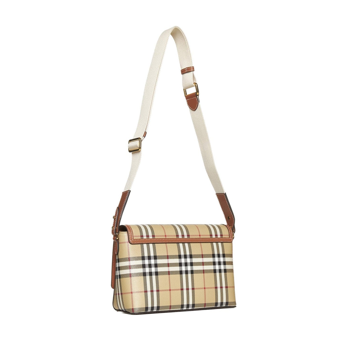Burberry Embroidered Fabric Note Crossbody Bag