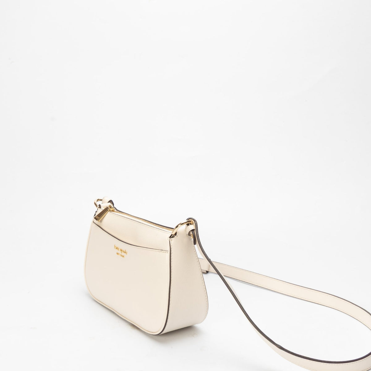 Kate Spade White Bleecker Small Crossbody Bag