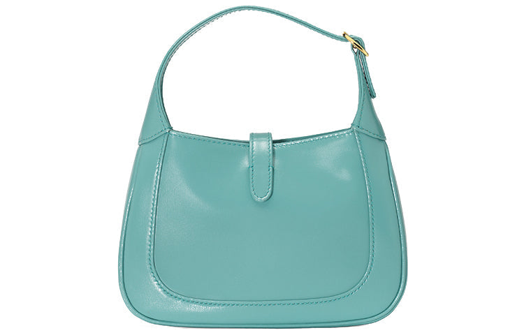 (WMNS) GUCCI Jackie 1961 SeriesBag Single-Shoulder Bag MIni-Size Blue 637091-10O0G-4933