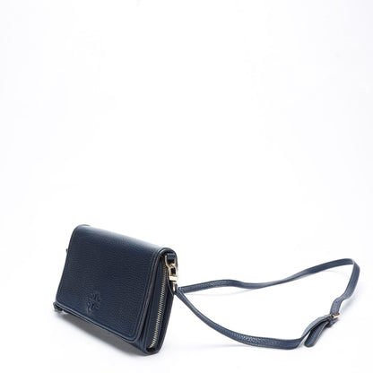 Tory Burch Navy Flap Crossbody Bag