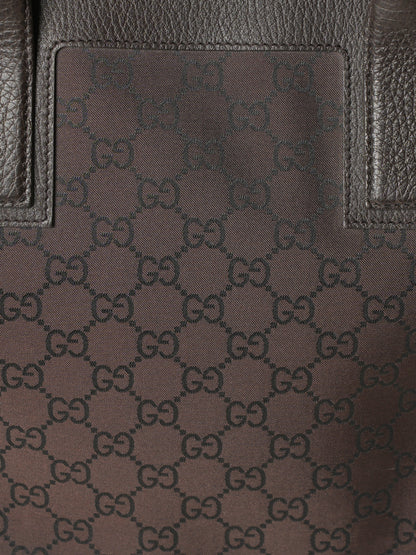 *New* Gucci Vintage Nylon Monogram Tote Bag