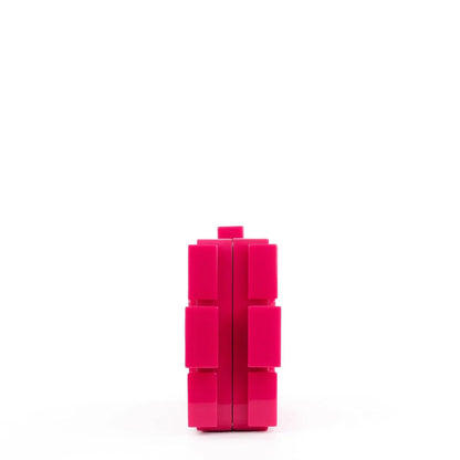 Fuchsia Boy Brick Lego Minaudière Clutch