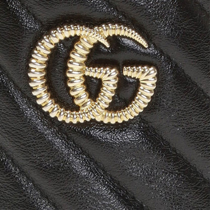 (WMNS) GUCCI Marmont Series Handbag Mini Black 573817-0OLPX-8277