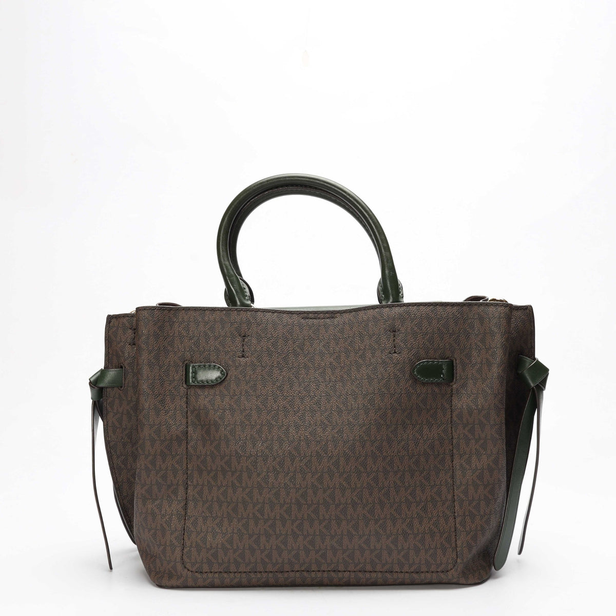 Michael Kors Hamilton Legacy Logo Belted Satchel