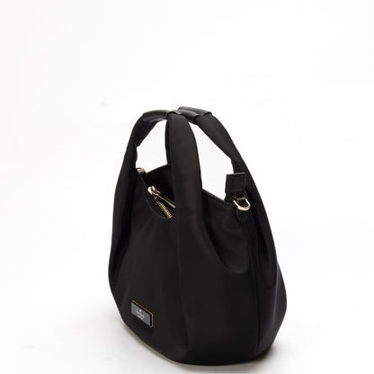 Kate Spade Carter Nylon Pleated Black Crossbody Bag