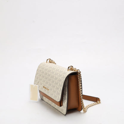 Michael Kors Claire Signature Logo Crossbody Bag