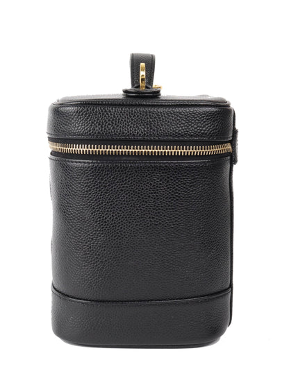 Chanel Vintage Caviar Vanity Case