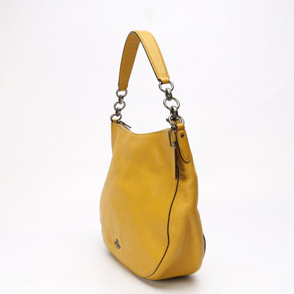 Coach Yellow Sutton Convertible Hobo Bag
