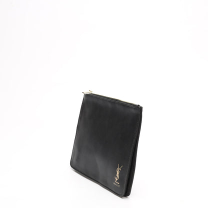 Yves Saint Laurent Black Zip Pouch