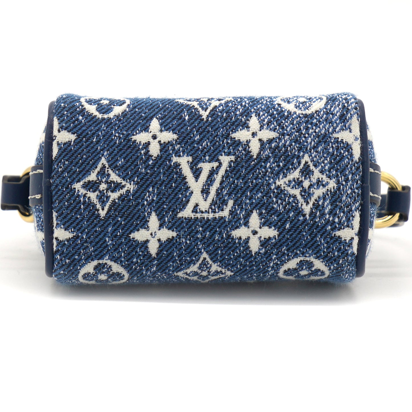 Louis-vuitton Micro Speedy Denim Bag Charm