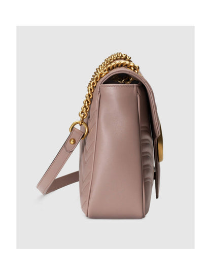 Gucci Medium GG Marmont quilted shoulder bag