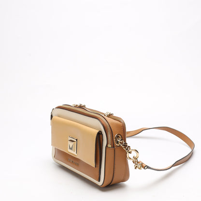Michael Kors Sylvia Tri-Colour Crossbody Bag