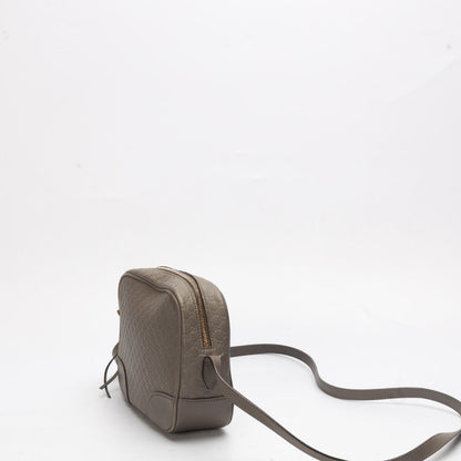 Gucci Guccissima Mini Bree Grey Messenger Bag