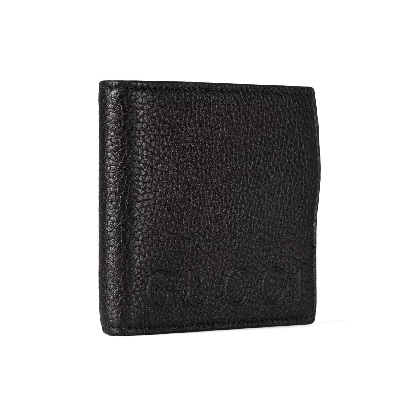 Gucci Logo Coin Wallet Green Interior
