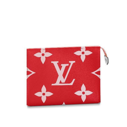 Louis Vuitton Toilet Pouch XL Monogram Rouge