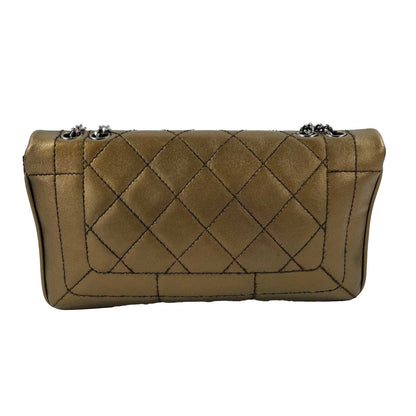 CHANEL - 2008 Rectangular Quilted Leather Full New Shoulder Bag / Crossbody