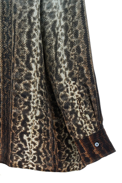 Fendi Women Animal Print Shirt