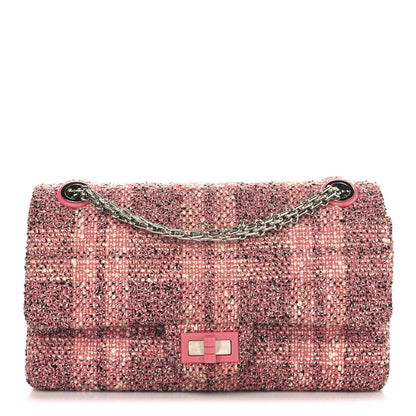Tweed Resin 2.55 Reissue 225 Flap Pink