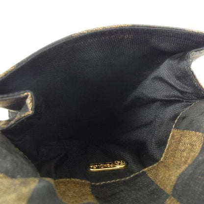 Fendi Brown Checkerboard Print Fanny Pack or Crossbody