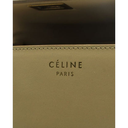 Celine Beige Medium Classic Box Crossbody Bag