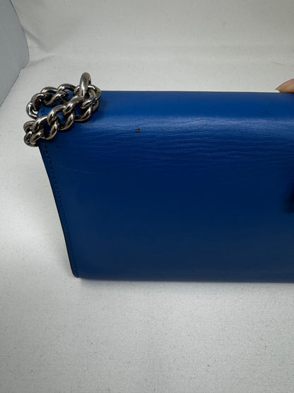 Louis Vuitton Louise Chain MM Leather Bag, Royal Blue BJ1-03