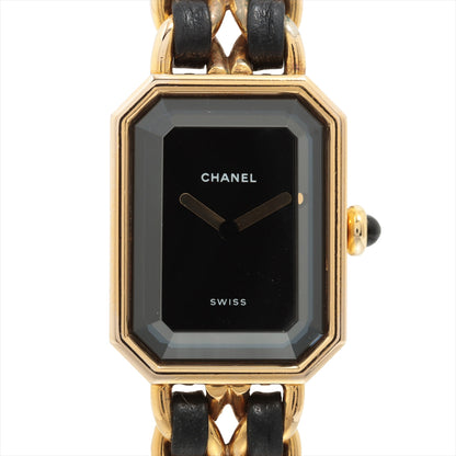 CHANEL PREMIER L GP  leather QZ Black