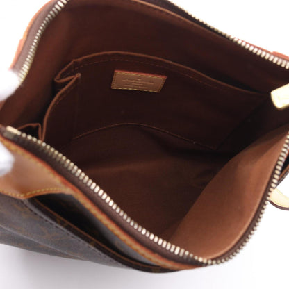 Louis Vuitton  Monogram Coated Canvas Leather Shoulder Bag