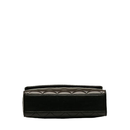 Chanel mattresses Cocomark sloping shoulder bag brown ram s ladies CHANEL