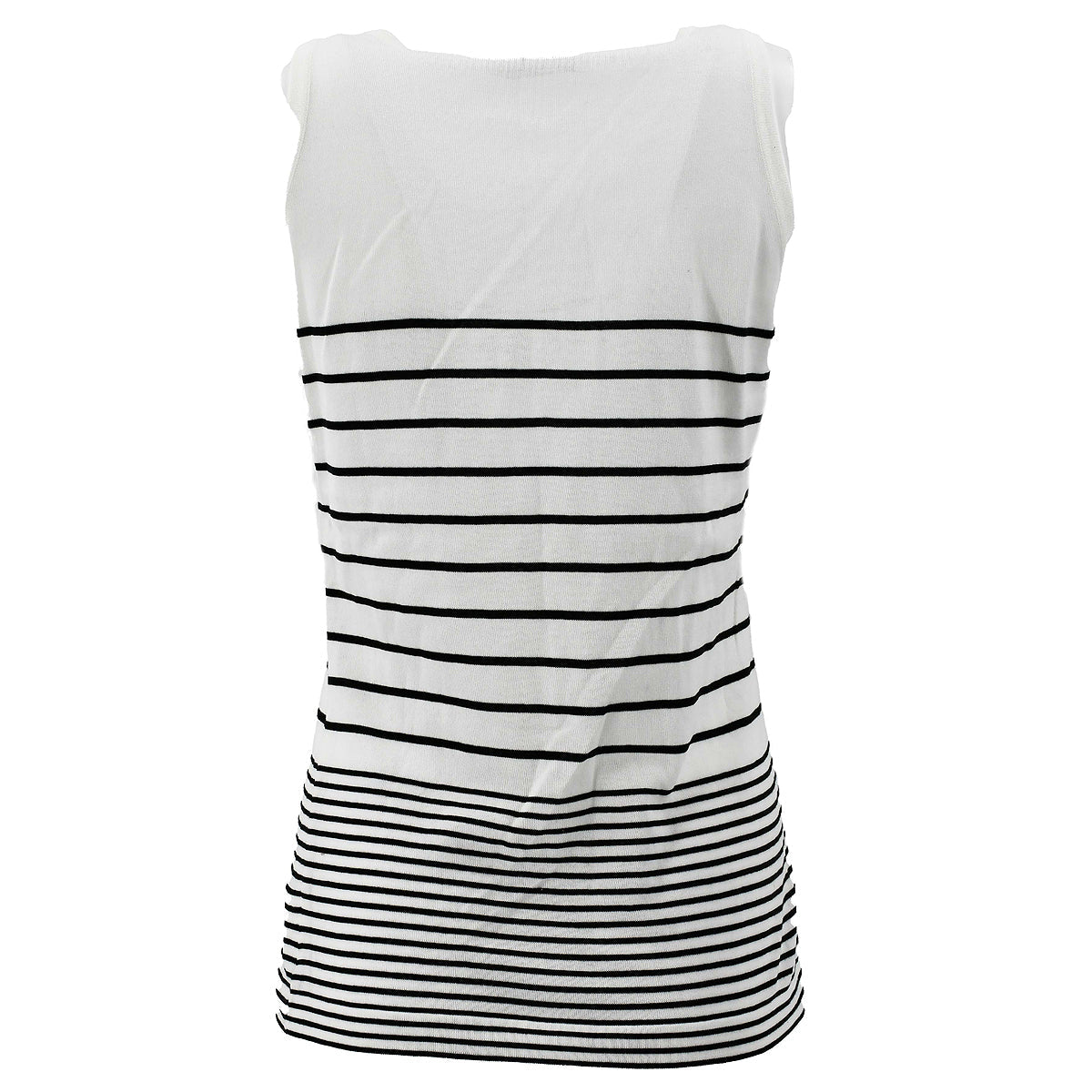 Chanel CC striped cotton top #42