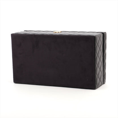 Chanel Matrasse  Jewelry Case Black G