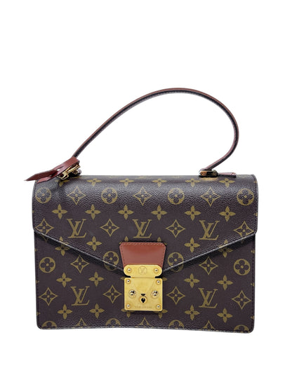 Louis Vuitton | Bags | Louis Vuitton Monceau 28 2way Shoulder Hand Bag Monogram Leather AG038O