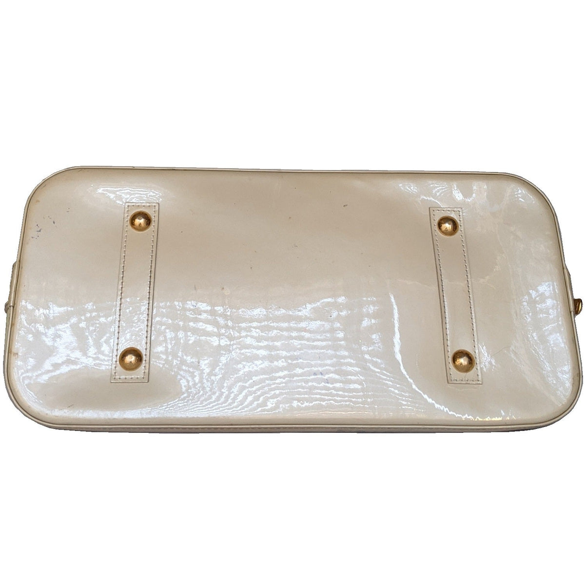 Louis Vuitton Dune Monogram Vernis Alma GM Handbag Satchel