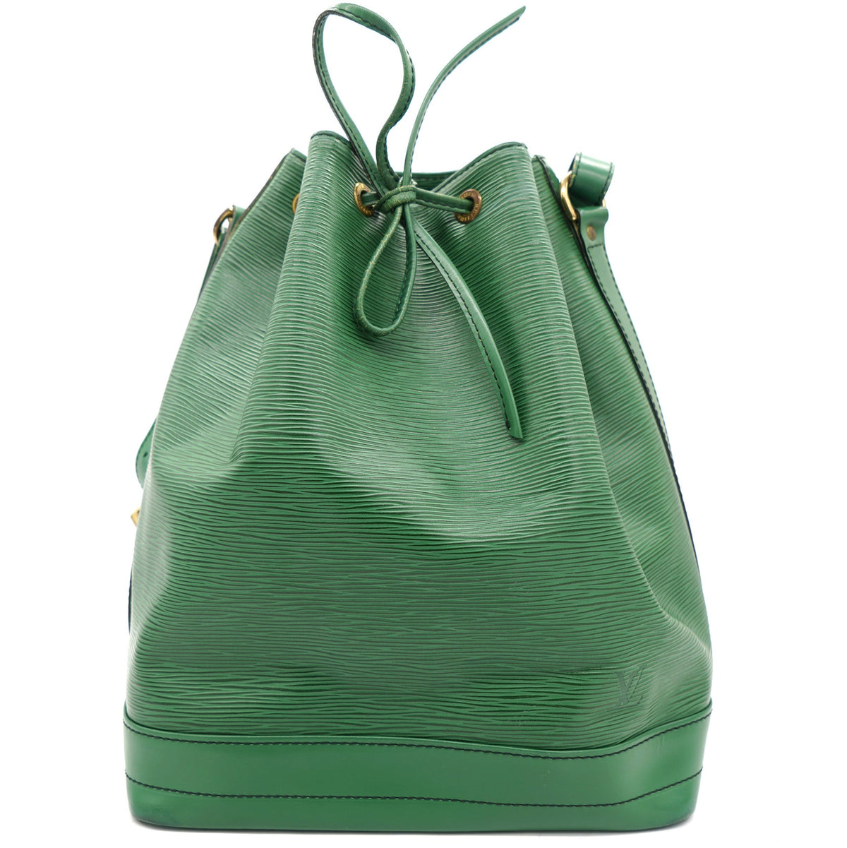 Louis-vuitton Borneo Green Epi Leather Noe Shoulder Bag