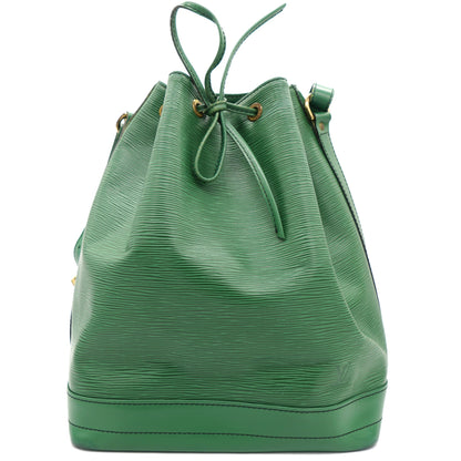 Louis-vuitton Borneo Green Epi Leather Noe Shoulder Bag
