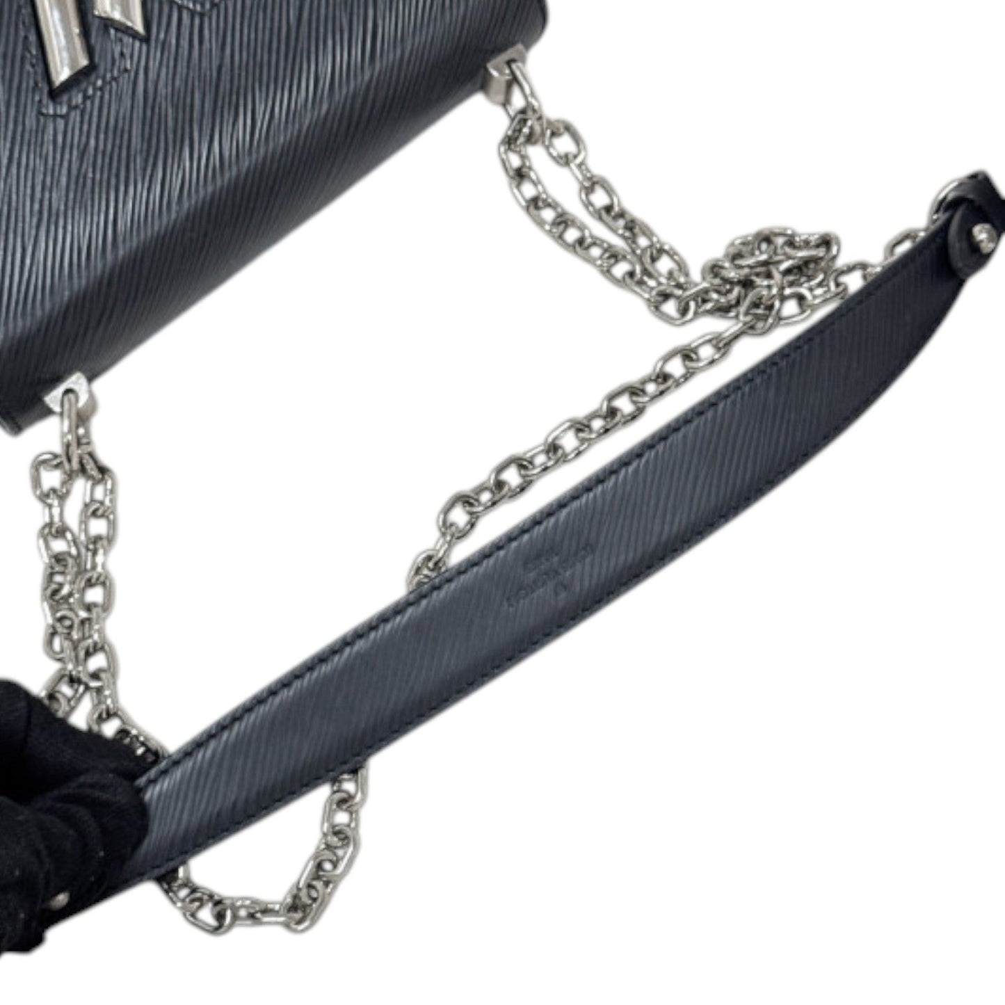 Louis-Vuitton Twist PM Epi Leather Shoulder Black SHW