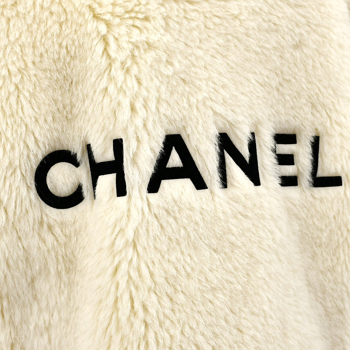 Chanel Fall 1994 logo-appliqué collarless jacket #40