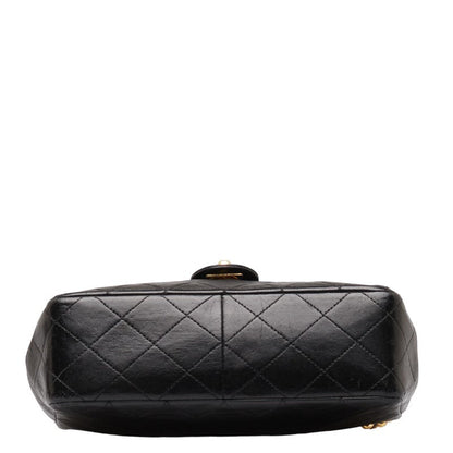 Chanel Matrasse Coco  Chain Shoulder Bag Black  S  Chanel