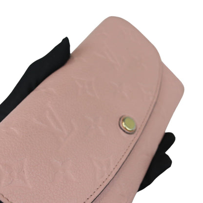 Louis-Vuitton Sarah Wallet Monogram Empreinte Leather Pink GHW