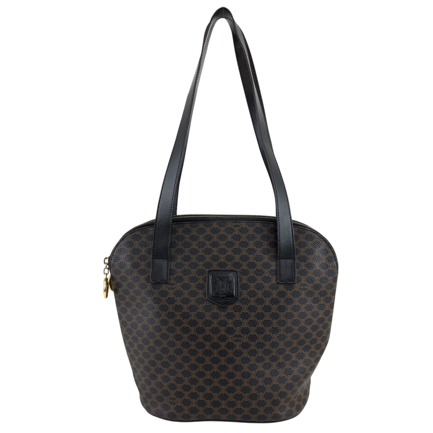 CELINE  Shoulder bag Totebag Black Vintage brgwj3