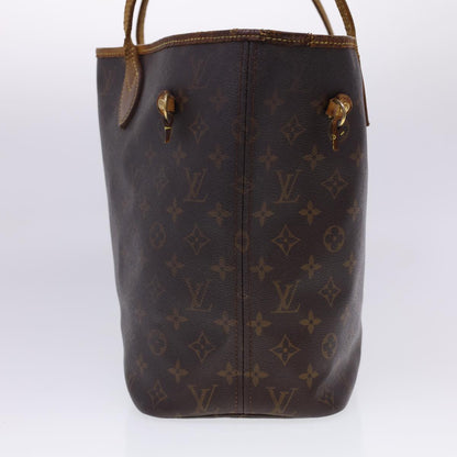 LOUIS VUITTON Monogram Neverfull MM Tote Bag M40156 LV 40011