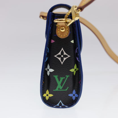 LOUIS VUITTON Multicolor Heart Breaker Shoulder Bag Black M40659 LV 40032A
