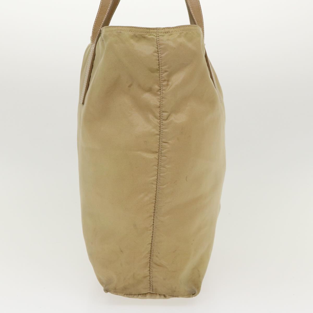 Prada Shoulder Bag Nylon Khaki  40046