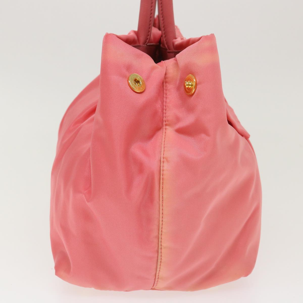 Prada Hand Bag Nylon Pink  40050