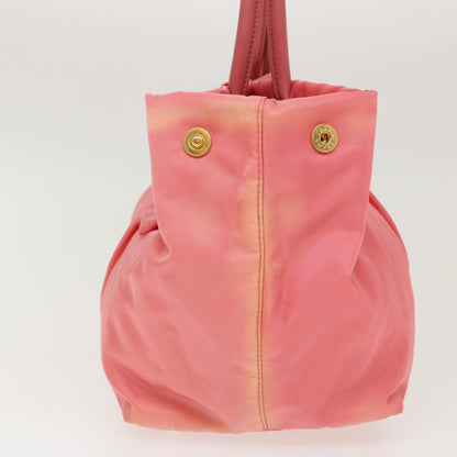 Prada Hand Bag Nylon Pink  40050