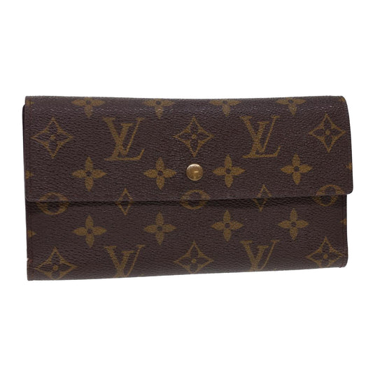 LOUIS VUITTON Monogram Portefeuille International Long Wallet M61217 40069