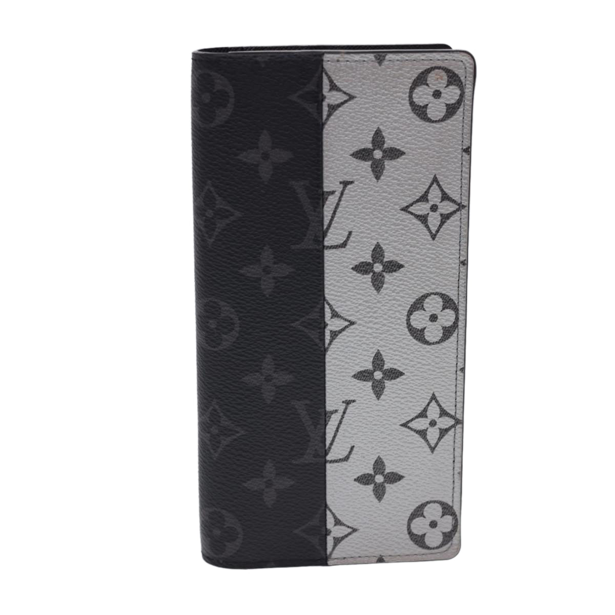 LOUIS VUITTON Eclipse Split Portefeuille Braza Long Wallet M63027 LV 40074A