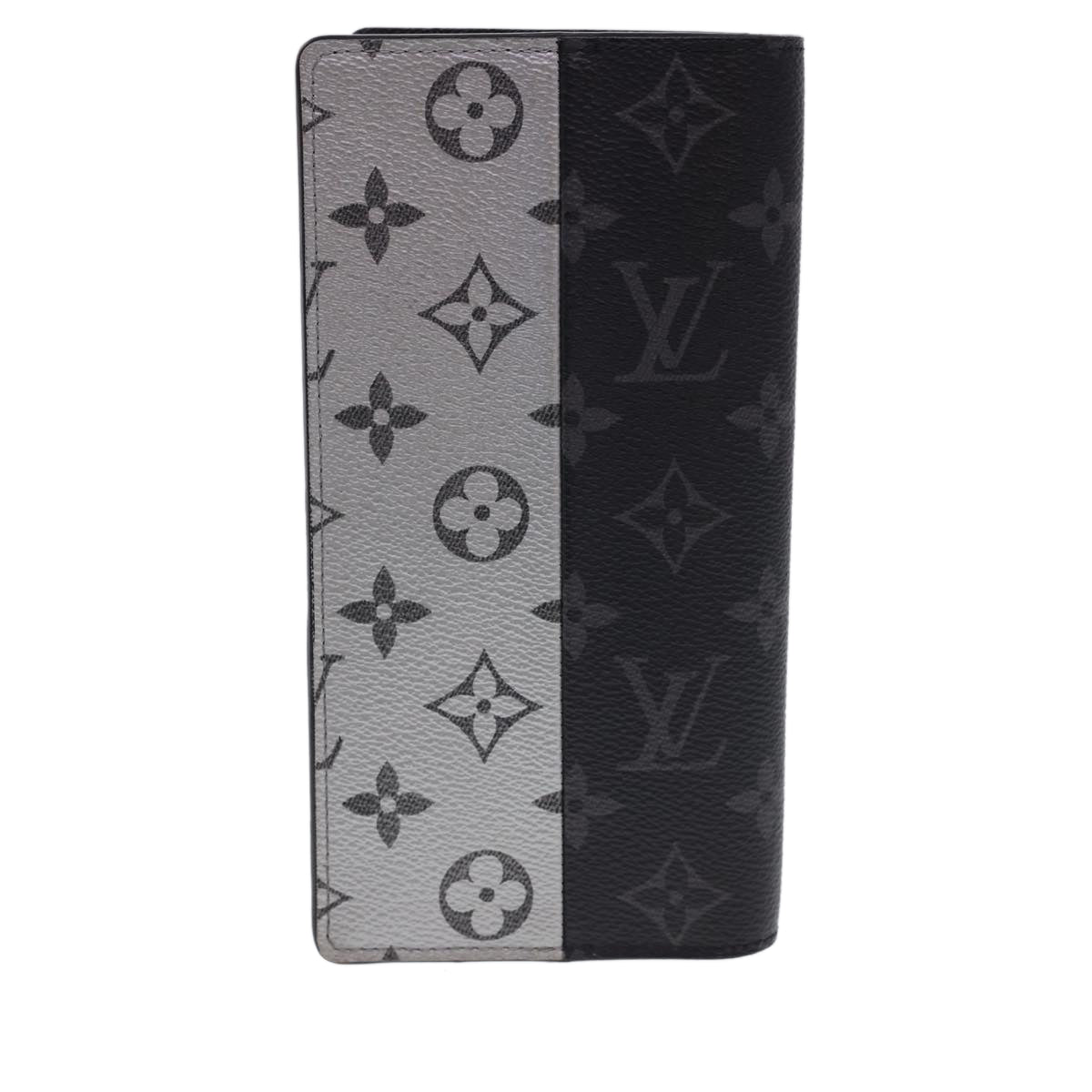 LOUIS VUITTON Eclipse Split Portefeuille Braza Long Wallet M63027 LV 40074A